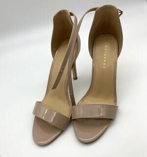 Metaphor Women's Shoes Beige Heel Size 9.5M